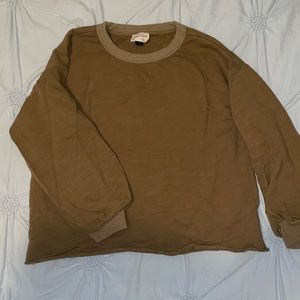 Kohls Balloon Sleeve Crewneck